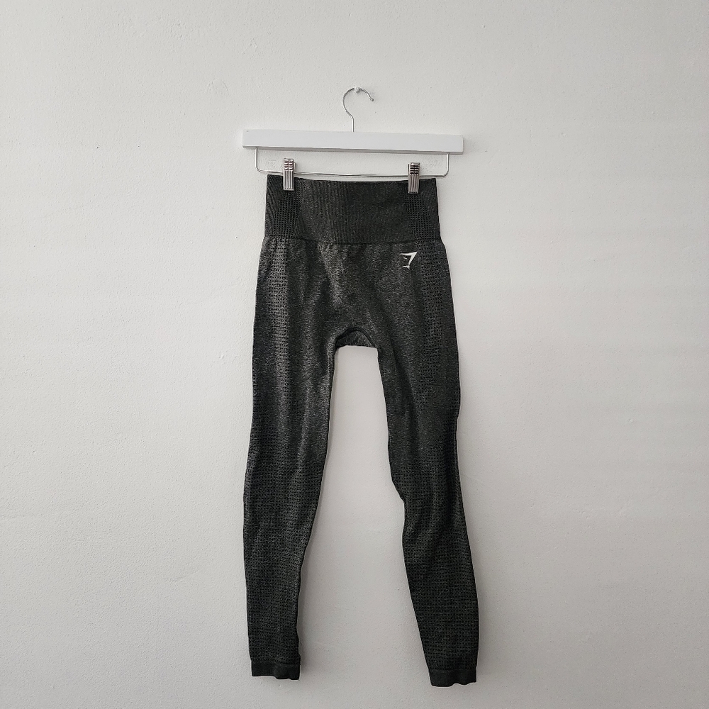 Gymshark | Vital Seamless 2.0 Leggings in Black Marl